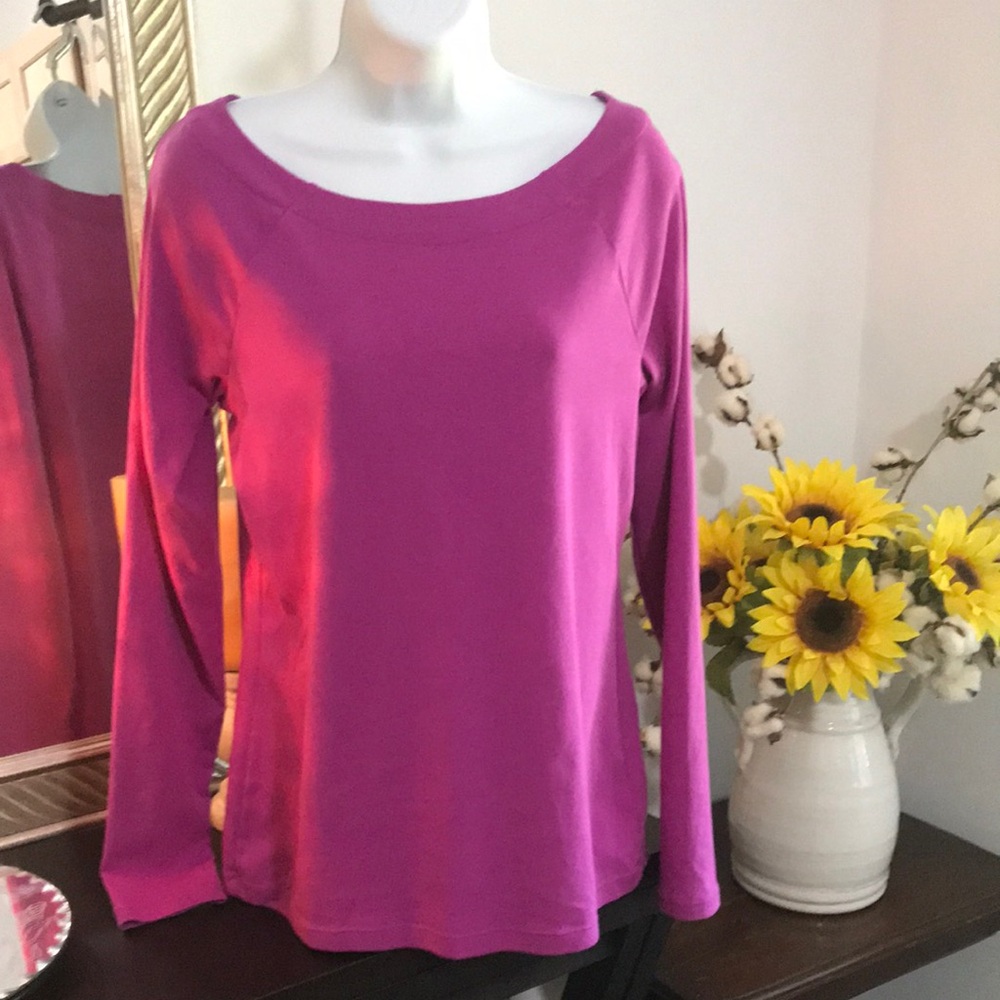 Ralph Lauren Pink Fitted Blouse Long Sleeves